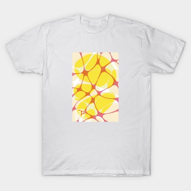 Water - Abstract Organic Shapes with Earthy Texture T-Shirt by Charredsky